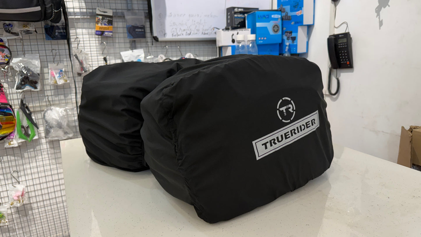 70L Motorcycle Saddle Bags with Rain Covers – Heavy-Duty Touring Side Bags for Bikes