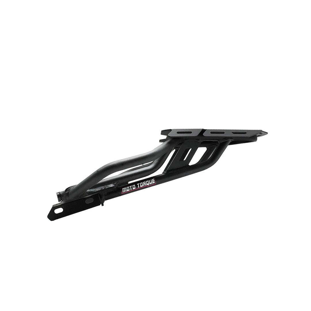 Back Carrier Tube for KTM 390 Adventure / Adventure X – Heavy-Duty Mild Steel Luggage Carrier | Black Powder-Coated | Moto Torque Backrest Compatible
