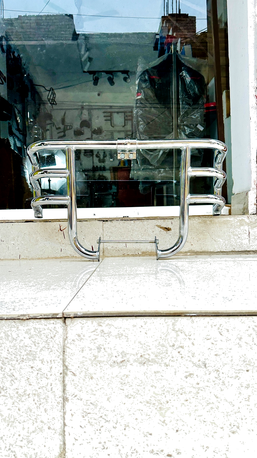 Airfly Leg Guard for Royal Enfield Meteor 350, Classic Reborn, New Standard & Goan Classic 350