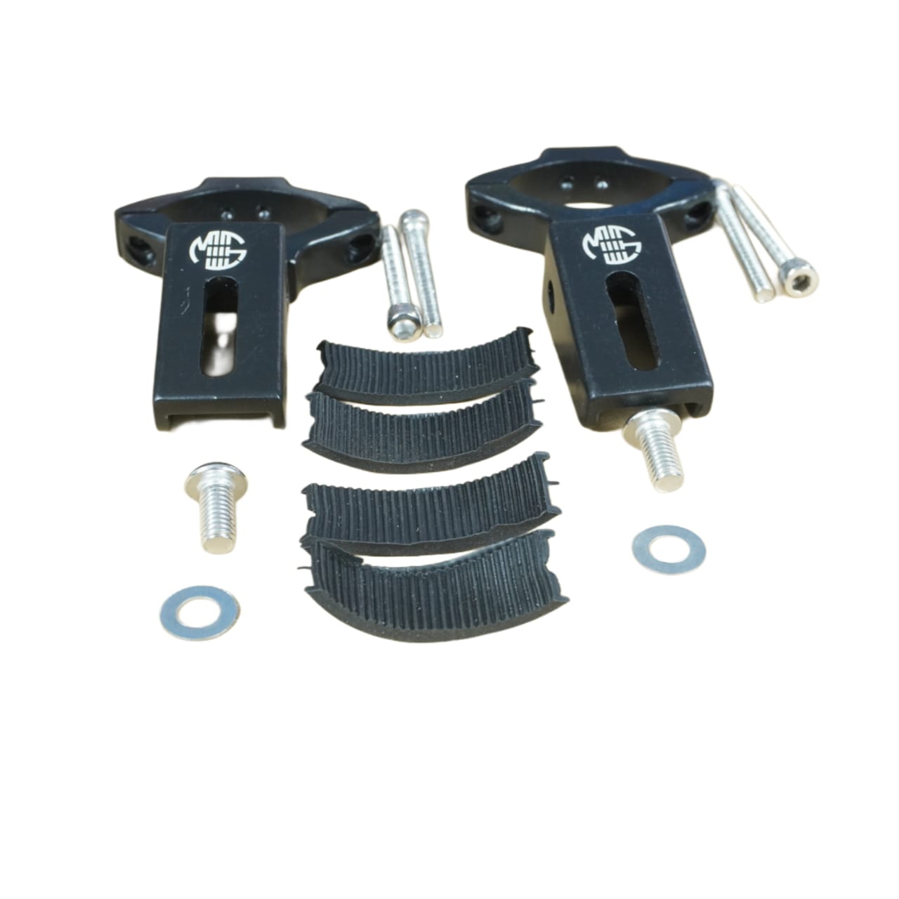 Fork Mount Clamp for Fog Light Installation – Universal Fit for Motorcycles | Heavy Duty Metal Bracket