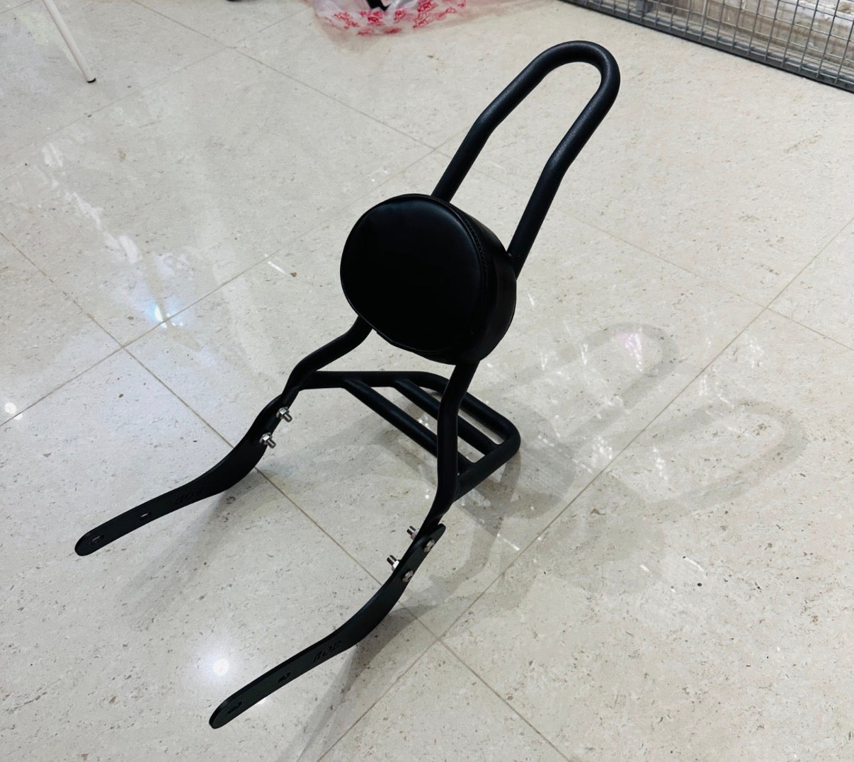 Heavy-Duty Sissy Bar for Royal Enfield Reborn Classic 350, New & Old Standard 350, Old Classic 350 – Pillion Backrest Support