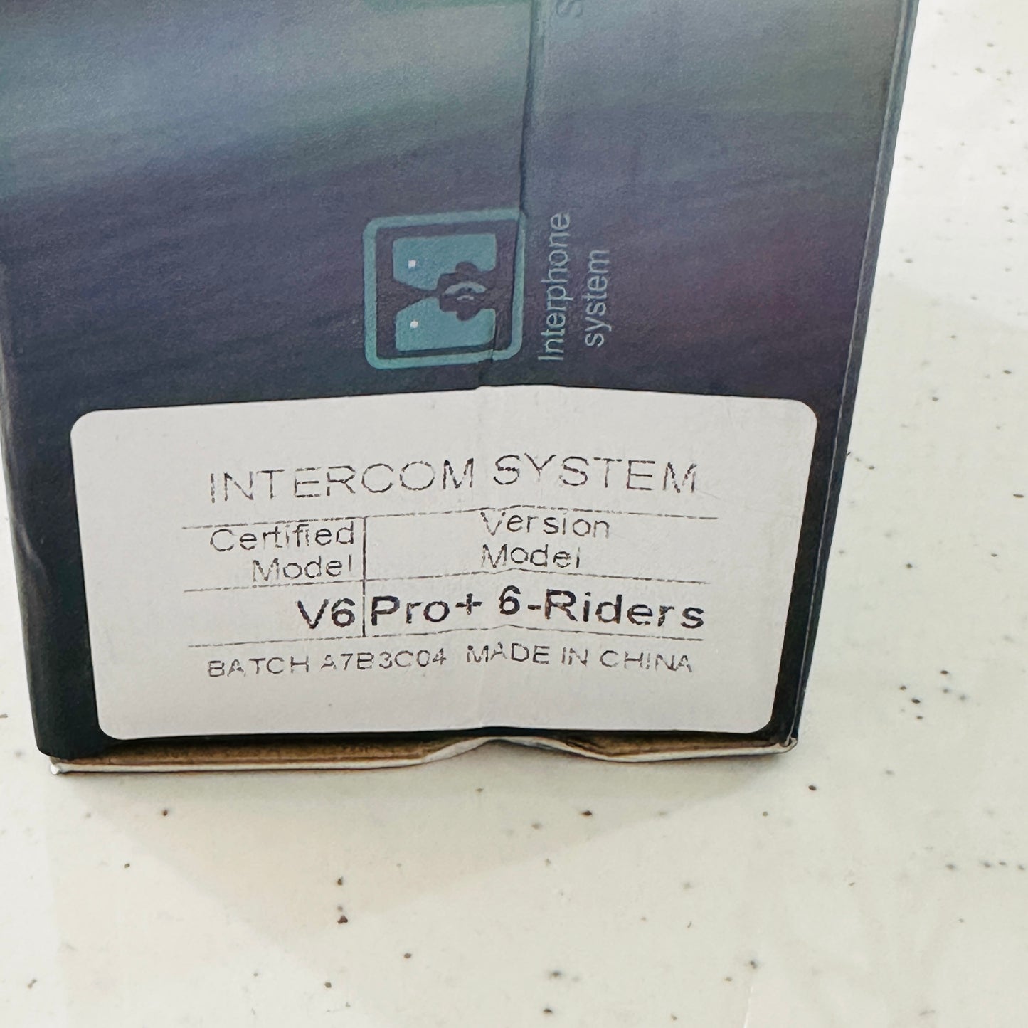 EJEAS V6 Pro+ Motorcycle Bluetooth Intercom – 6 Rider Pairing, 800M Range, Waterproof Helmet Headset