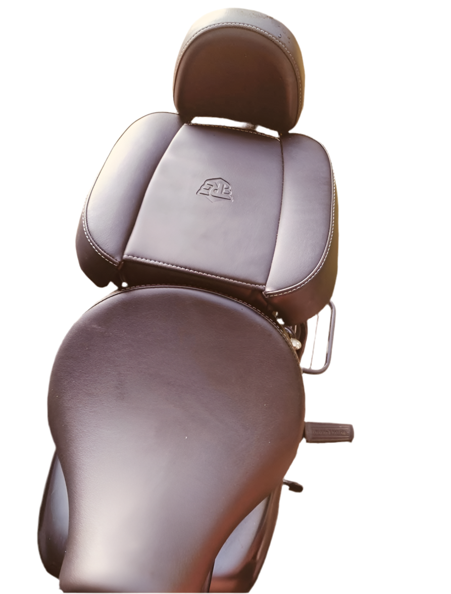 Pillion Rider Seat Brown for meteor 350
