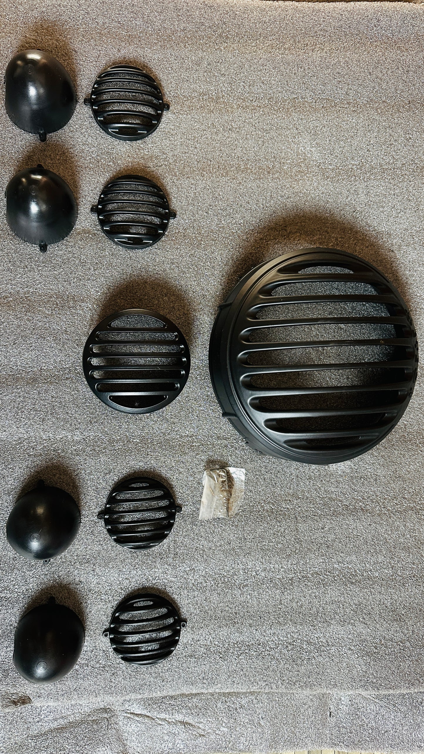 Meteor 350 Head Grill Aluminium 6 Pc Set – Protect Headlight, Tail Light & Indicators