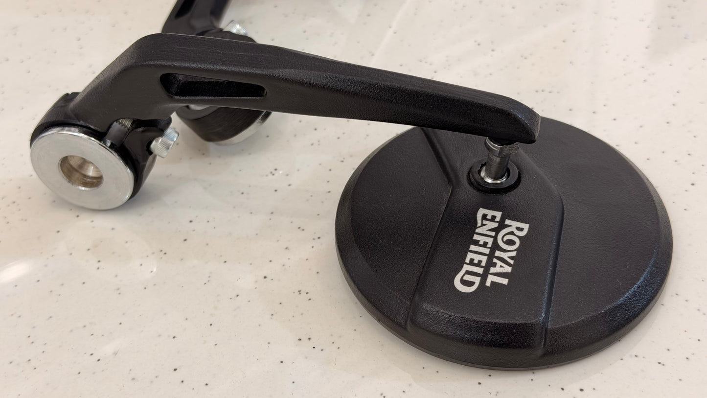 Bar End Mirrors for Royal Enfield Motorcycles – Premium Rear View Mirrors for All RE Models