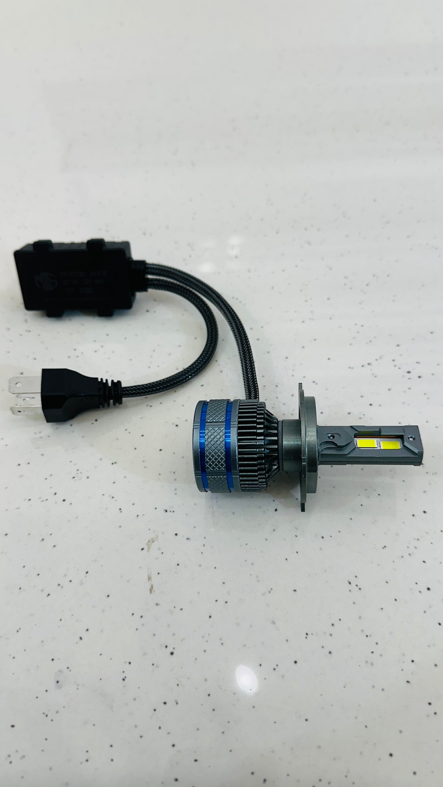 Moto Genius 100W LED Headlight for All Bikes – Ultra Bright | Long Range Beam | Waterproof Design