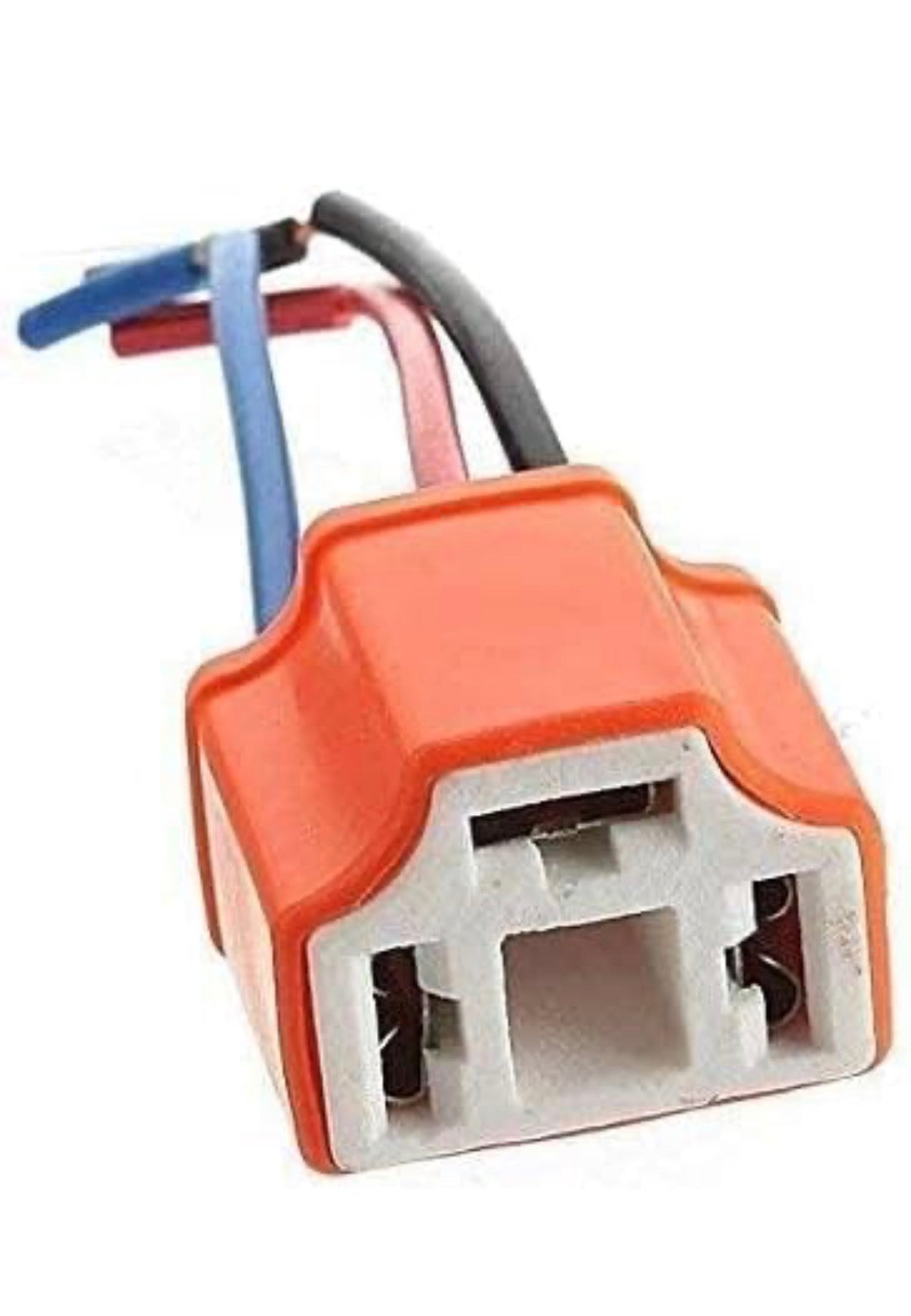 Universal H4 3-Pin Female Headlight Plug Connector for Bikes – Plug & Play Headlight Socket | No Wire Cutting Required