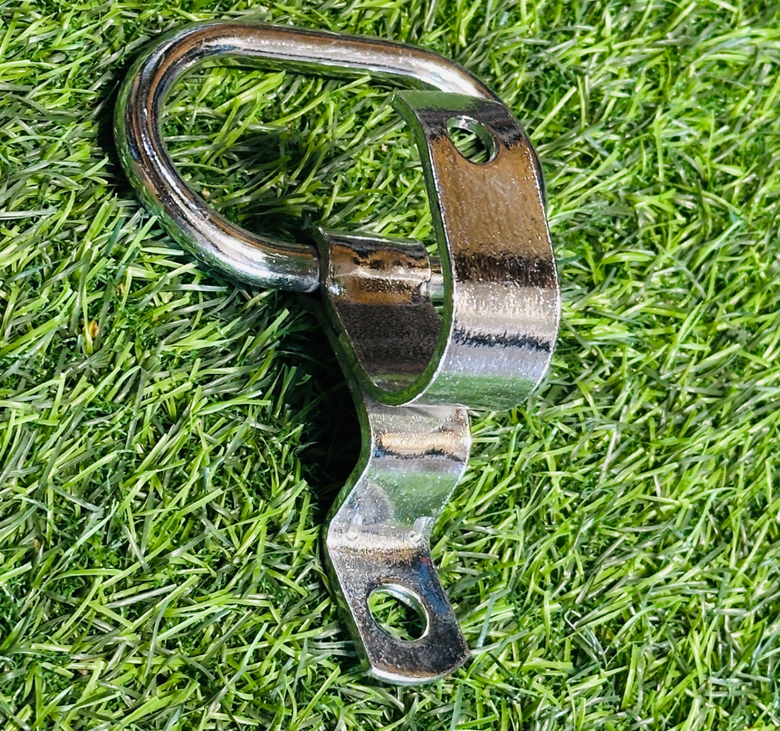 Helmet Hook black & Crome