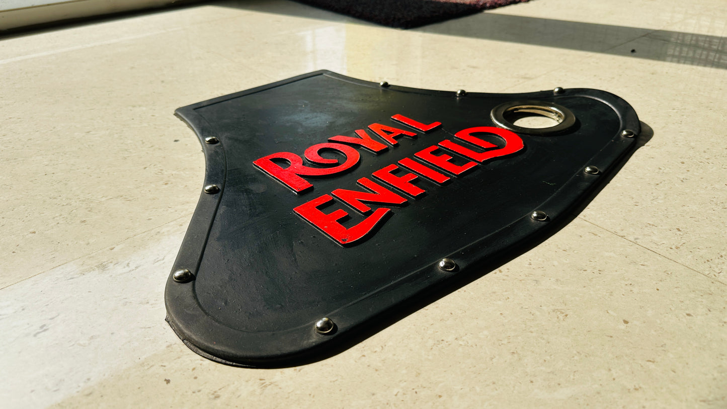 Premium Rubber Mud Flaps for Royal Enfield Reborn 350, New Standard 350 & Old Standard 350 – Long-Lasting Heavy-Duty Protection