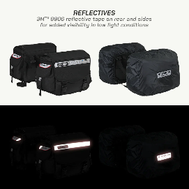 ViaTerra LEH 100% Waterproof Motorcycle Saddlebags – Premium Adventure Touring Luggage for All Bikes
