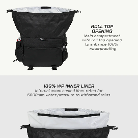 ViaTerra LEH 100% Waterproof Motorcycle Saddlebags – Premium Adventure Touring Luggage for All Bikes