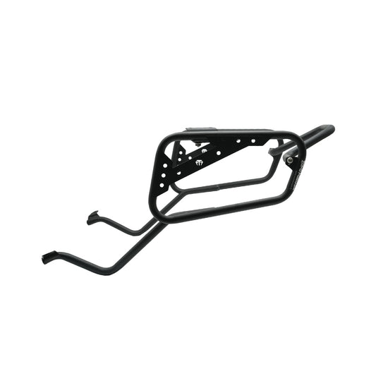 Saddle Stay for KTM 390 Adventure / Adventure X – Heavy-Duty Mild Steel Saddlebag Support | Black Powder-Coated Touring Accessory