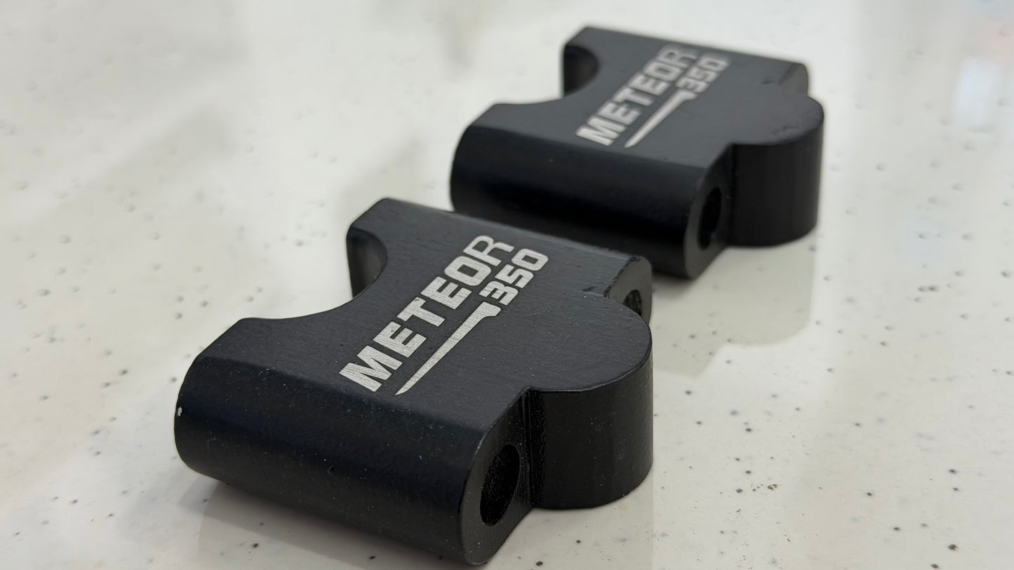 Handlebar Raiser for Royal Enfield Meteor 350 – Improved Riding Comfort & Ergonomics