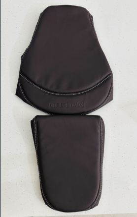 Seat Cover for Meteor 350 Black & Brown