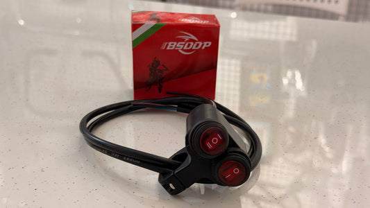 BSDDP Double Switch – Waterproof Multi-Purpose On/Off Switch for Motorcycles & Vehicles