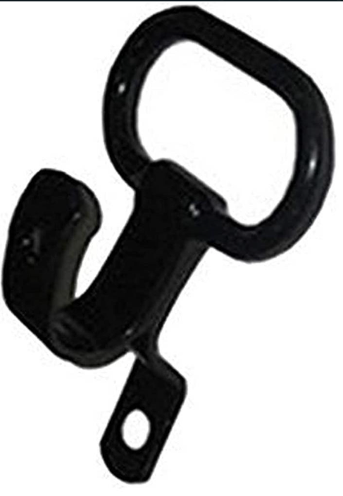 Helmet Hook black & Crome