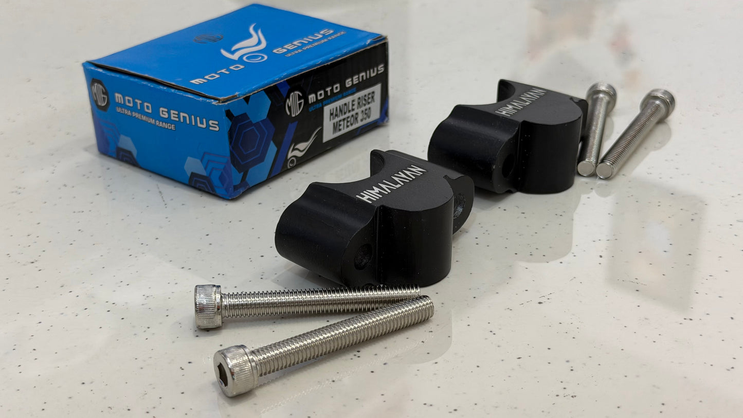Handlebar Raiser for Royal Enfield Himalayan 450 – Enhanced Ergonomics & Touring Comfort