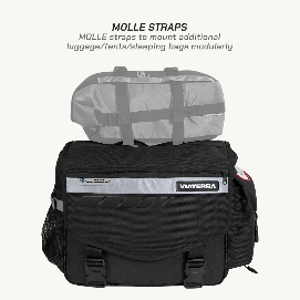 ViaTerra LEH 100% Waterproof Motorcycle Saddlebags – Premium Adventure Touring Luggage for All Bikes