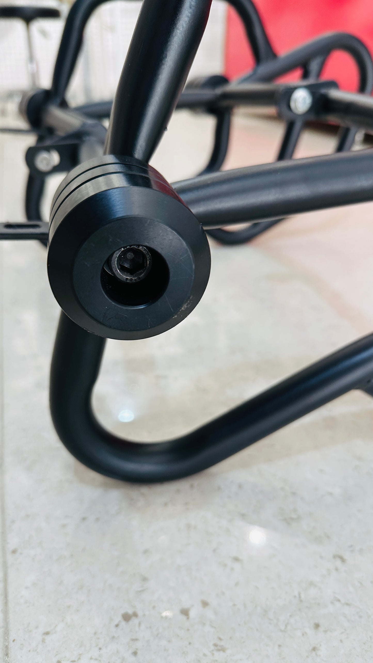 Crash Guard with Four Sliders for Royal Enfield Interceptor 650 & Continental GT 650 – Heavy-Duty Engine Protection