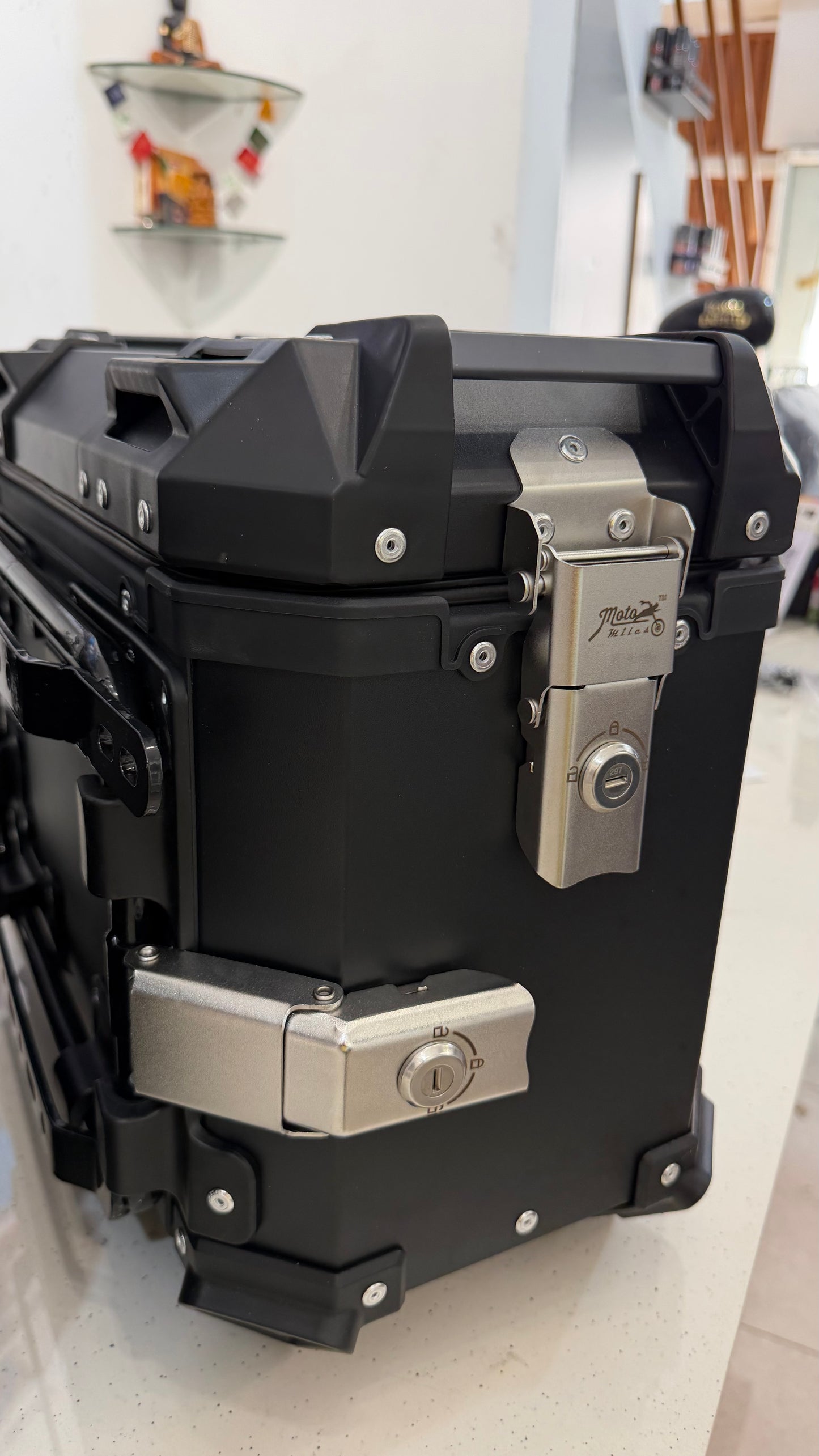 78L Aluminium Panniers for Motorcycles – Universal Side Boxes with Mounting Fittings | Plug & Play Touring Setup