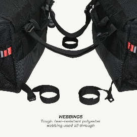 ViaTerra LEH 100% Waterproof Motorcycle Saddlebags – Premium Adventure Touring Luggage for All Bikes