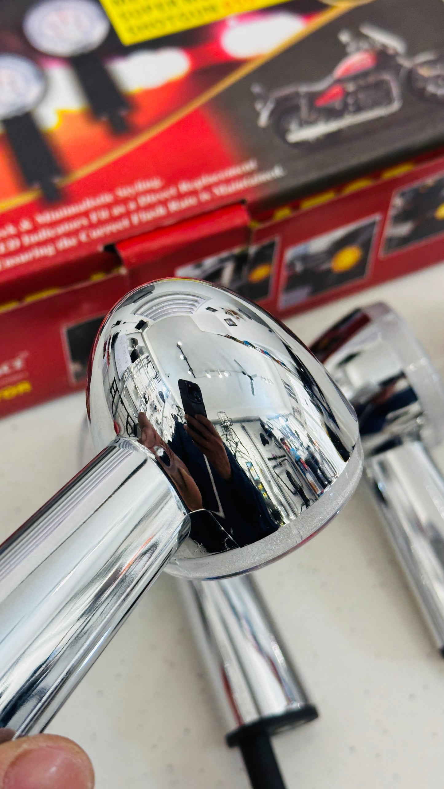 LED Indicators for Royal Enfield Meteor 350, Super Meteor 650 & Hunter 350 – Premium Chrome & Black Signal Lights