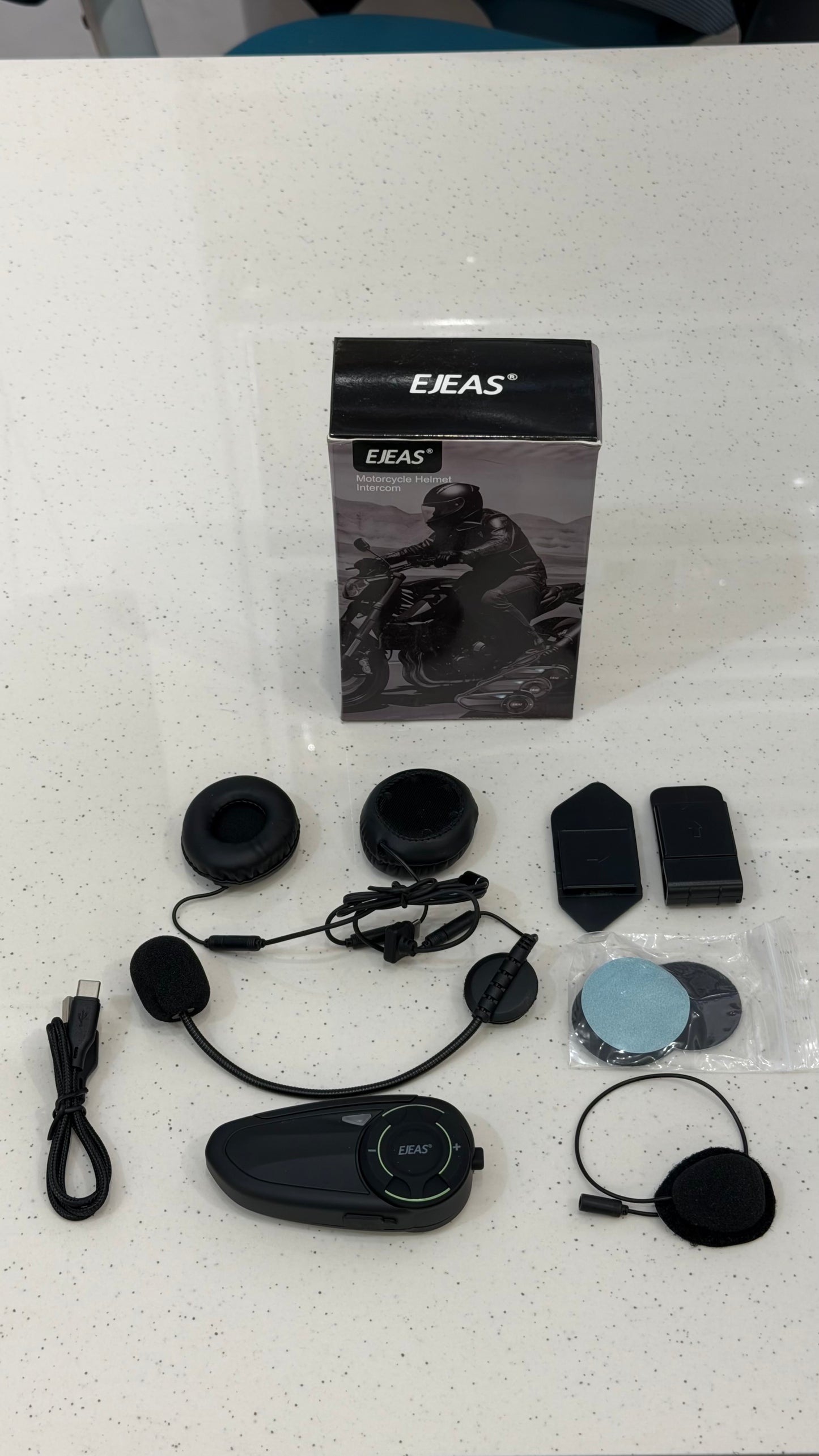 EJEAS Q8 Mesh Intercom – Advanced Mesh Technology Motorcycle Communication System