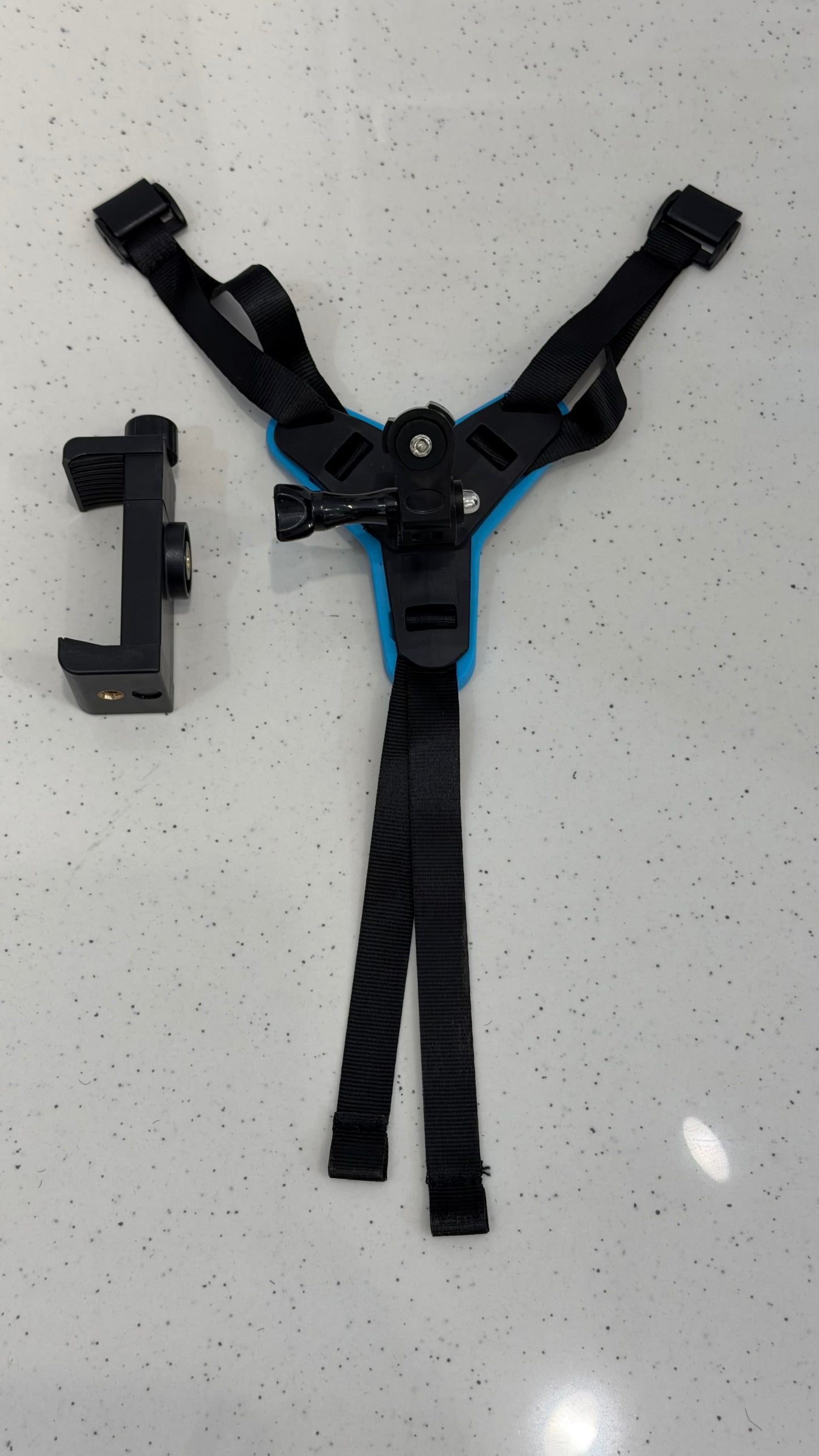 Helmet Strap Mount for Camera & Mobile – Anti-Vibration Secure Mount for Motorcycle Riding