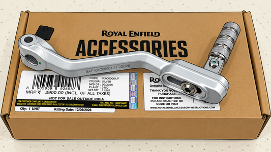 Royal Enfield Himalayan 450 Adventure Gear Lever – Genuine Royal Enfield Accessory | Foldable Design