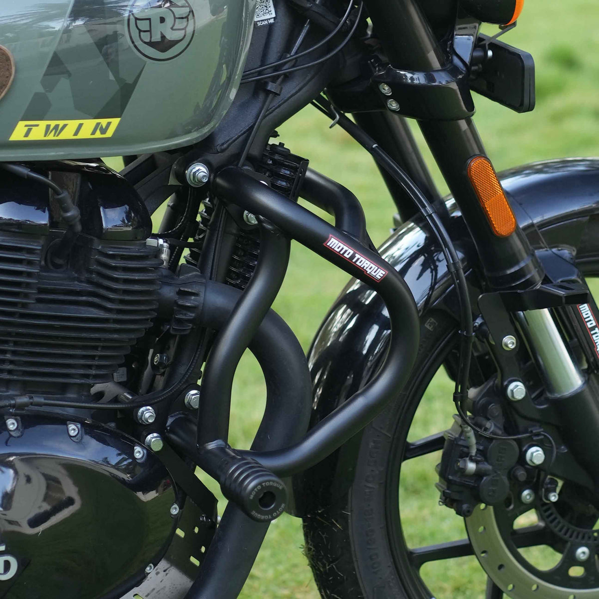 Hawk Crash Guard V2 for Royal Enfield Shotgun 650 – Heavy-Duty Motorcycle Protection & Rugged Styling