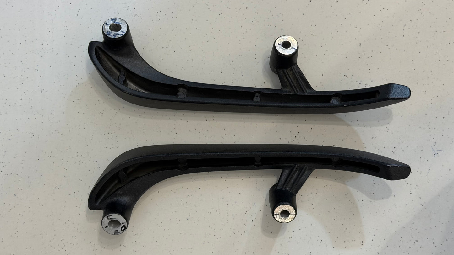 Heavy Duty Grab Rails for Royal Enfield Meteor 350 – Premium Rear Grab Handle | Sleek Touring Design | Powder-Coated Mild Steel