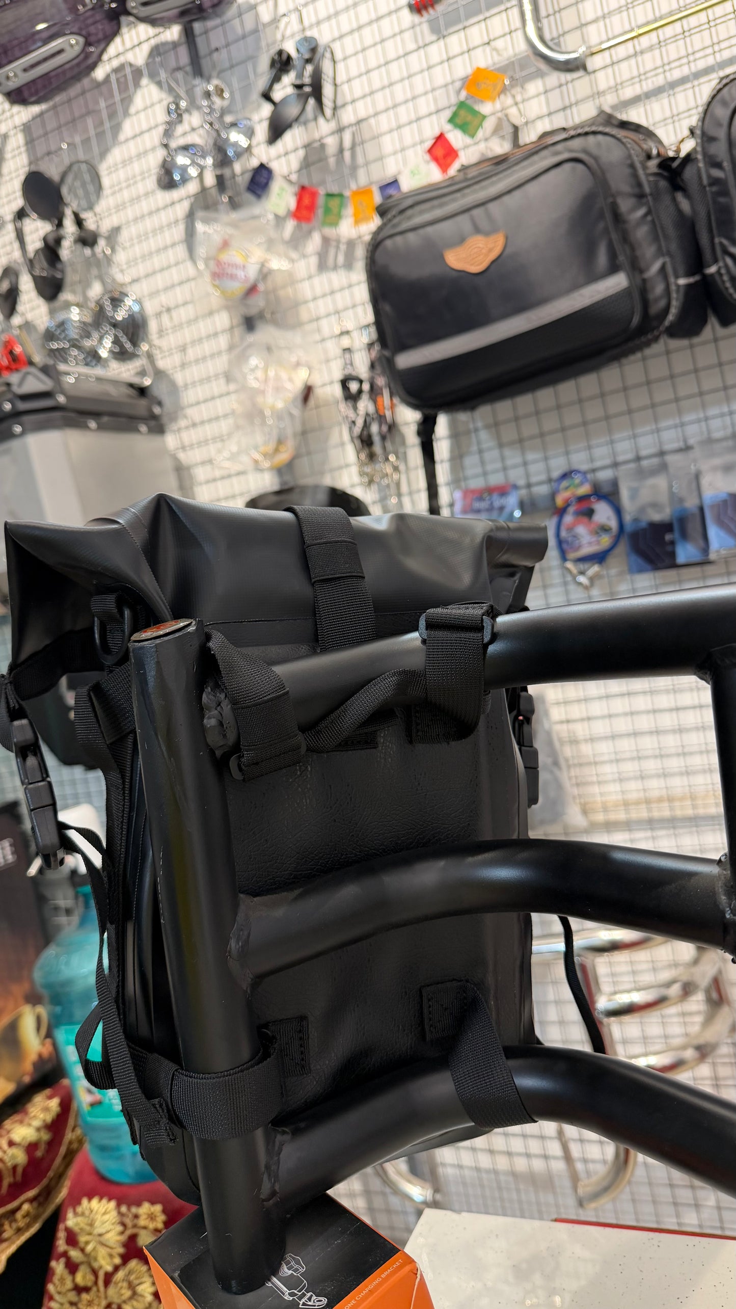 LGP Waterproof Bumper Bag for Motorcycles – Universal Fit Front Utility Storage Bag