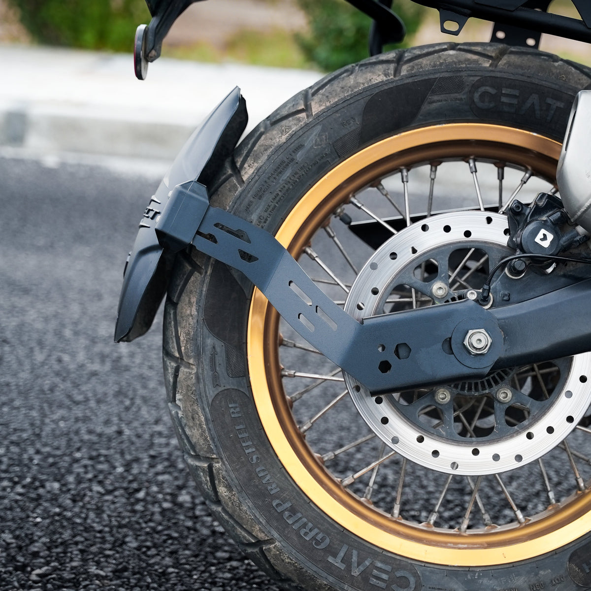 Royal Enfield Himalayan 450 Tyre Hugger – Rear Wheel Mudguard Extension | Mud & Splash Protection Accessory