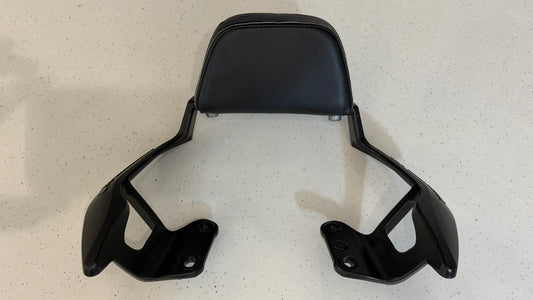 Heavy Duty Backrest for Royal Enfield Hunter 350 – Premium Rider & Pillion Back Support with Superior Cushion | Touring Comfort
