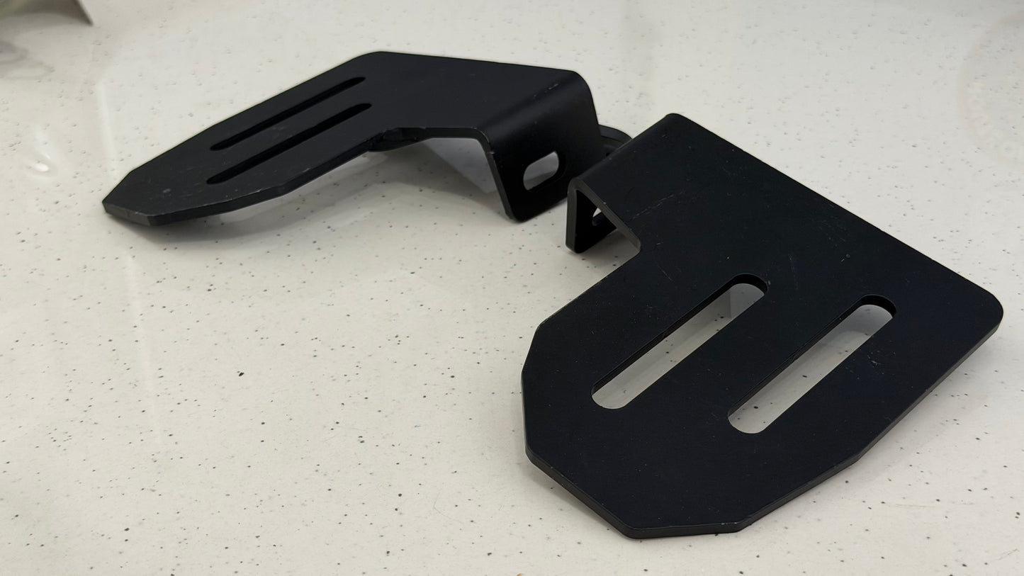 Heavy Duty Pillion Footrest for Honda H’ness CB350 & CB350RS – Mild Steel Rear Foot Peg Set | Premium Touring Upgrade