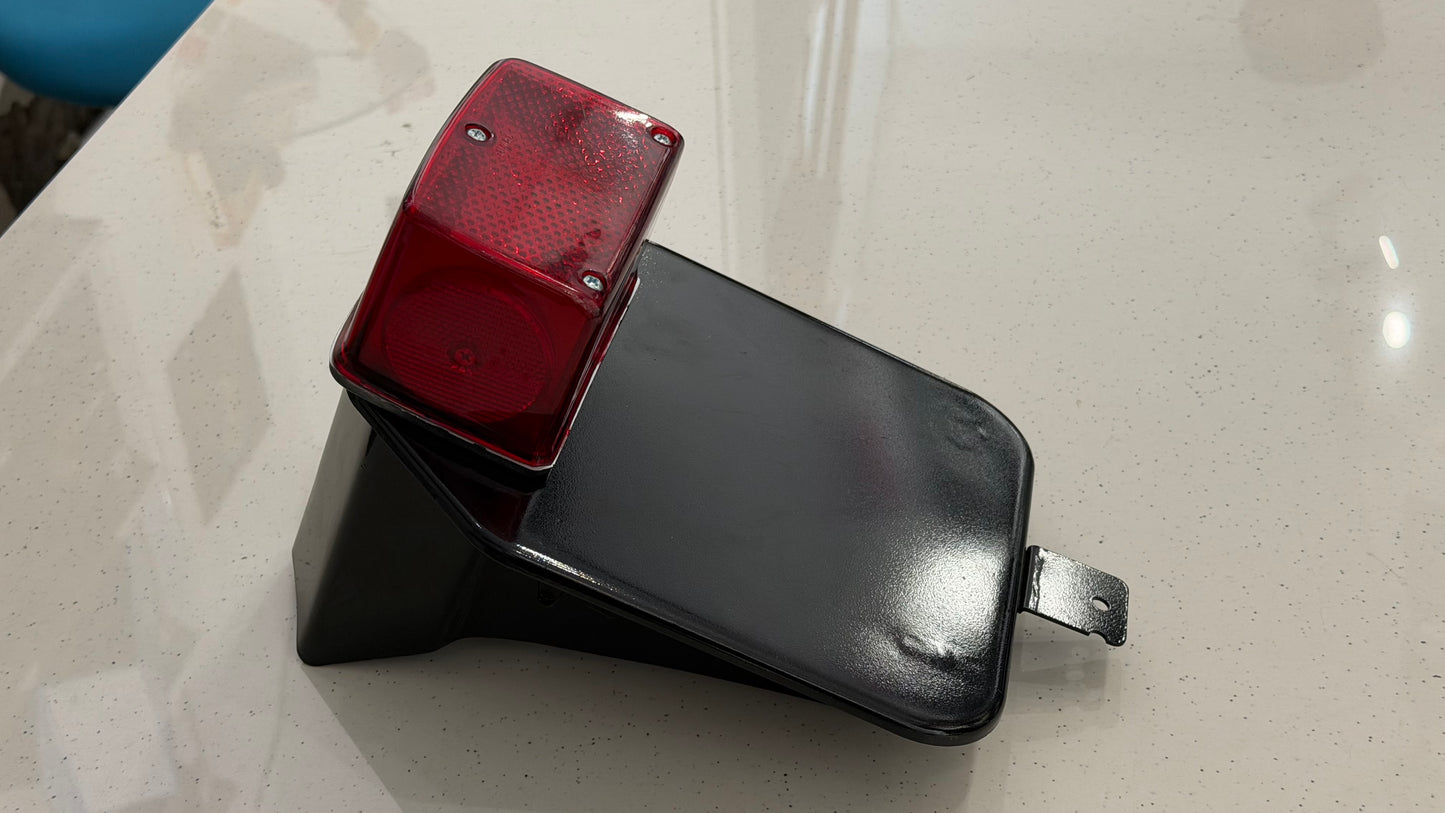Vintage Standard Headlight & Tail Light Combo for Royal Enfield Bullet Standard 350 – Classic Retro Look | Complete Restoration Kit