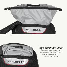 ViaTerra CONDOR 2UP 100% Waterproof Motorcycle Saddlebags – Premium Universal Touring Luggage with 4-Point Mounting System