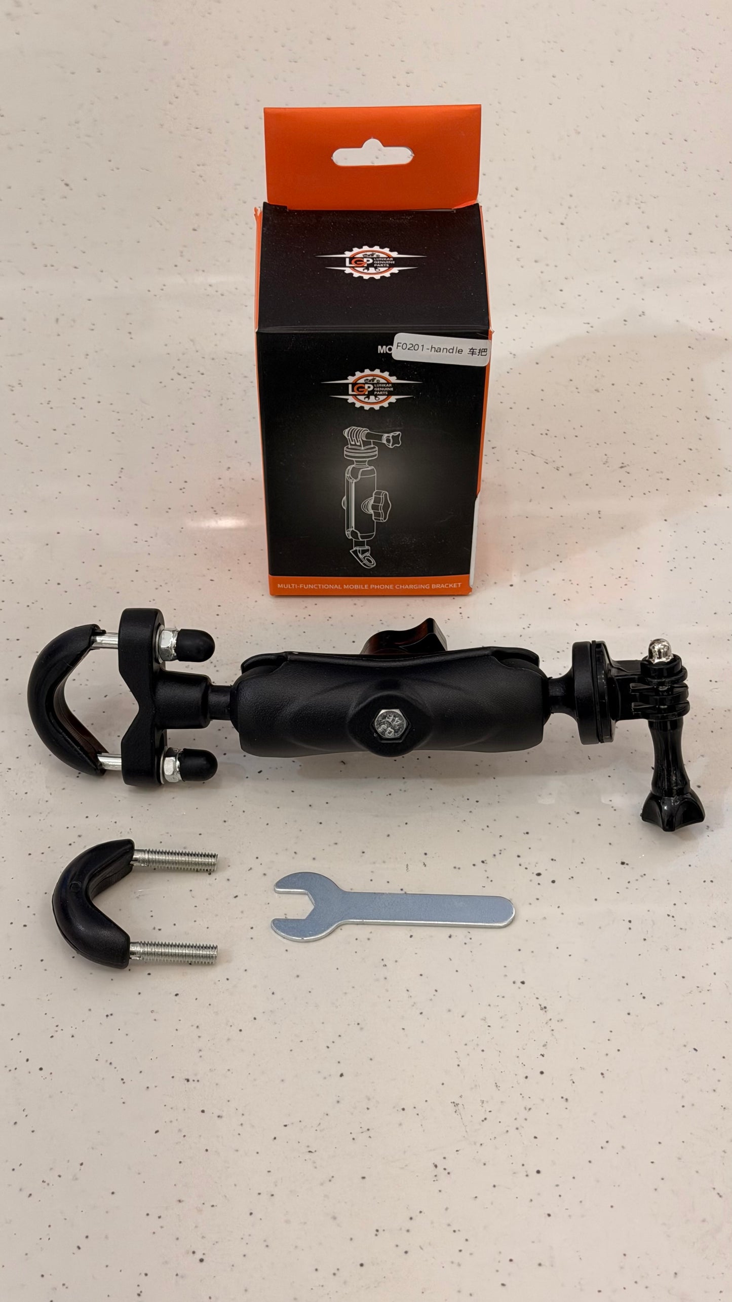 LGP Full Metal Camera Mount for Motorcycles – Heavy-Duty Action Camera Holder