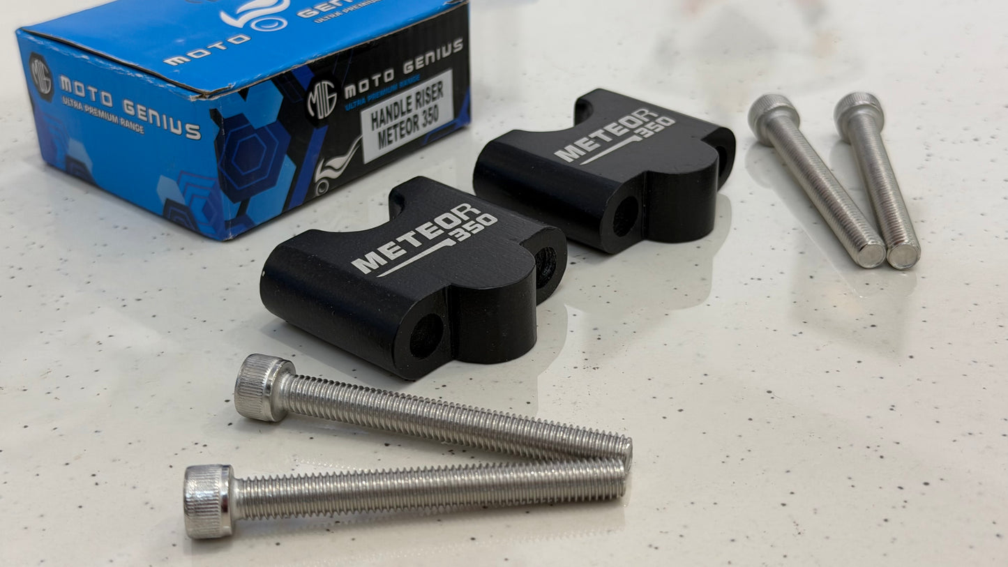 Handlebar Raiser for Royal Enfield Meteor 350 – Improved Riding Comfort & Ergonomics