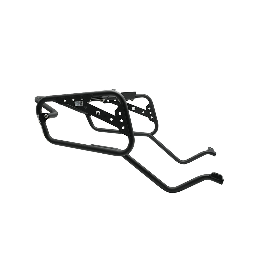Saddle Stay for KTM 390 Adventure / Adventure X – Heavy-Duty Mild Steel Saddlebag Support | Black Powder-Coated Touring Accessory