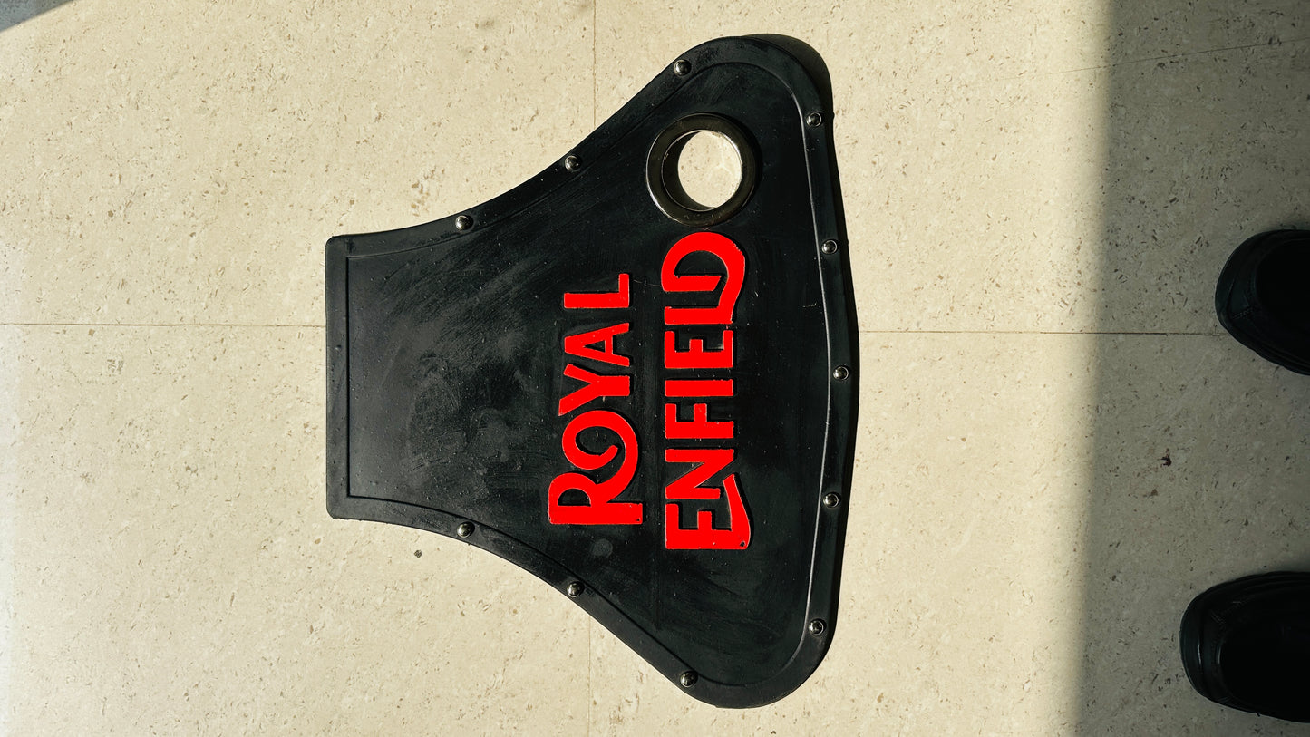 Premium Rubber Mud Flaps for Royal Enfield Reborn 350, New Standard 350 & Old Standard 350 – Long-Lasting Heavy-Duty Protection