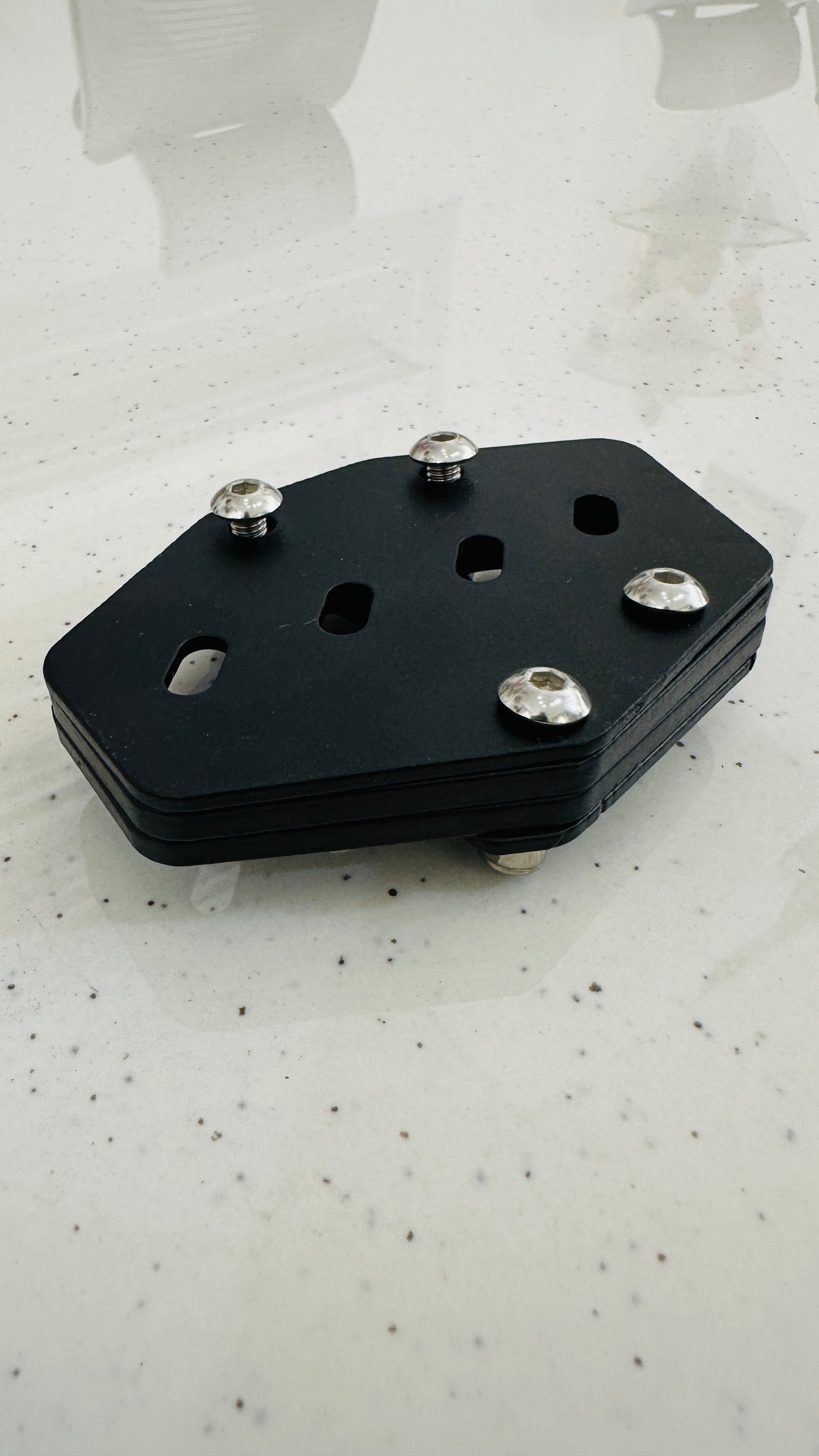 Heavy-Duty Side Stand Extender for Royal Enfield Himalayan 450 – Multi-Plate Design with Stainless Steel Bolts