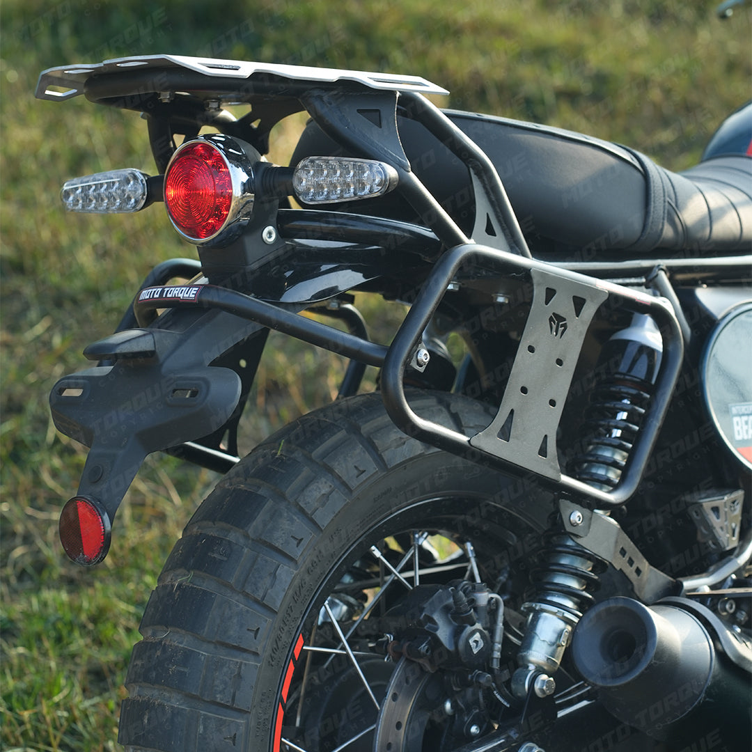 Moto Torque Saddle Stay for Royal Enfield Bear 650 – Heavy-Duty 19mm Mild Steel Saddlebag Support | Touring Accessory