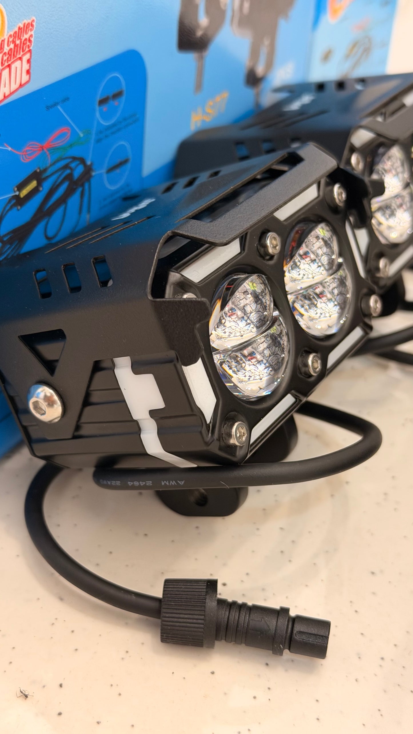 HJG H-S77 Fog Light with DRL & Devil Lights – High Power LED | 1 Year Warranty