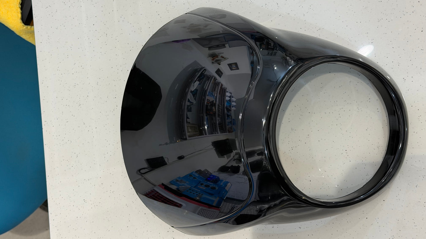 Harley-Style Windshield for Royal Enfield Meteor 350 & Hunter 350 – Premium Touring Windshield