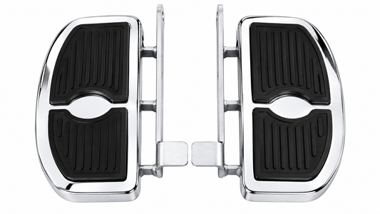 Premium Broad Pillion Footrest for Royal Enfield Super Meteor 650 – Super Heavy Duty Foot Peg with Premium Rubber Grip