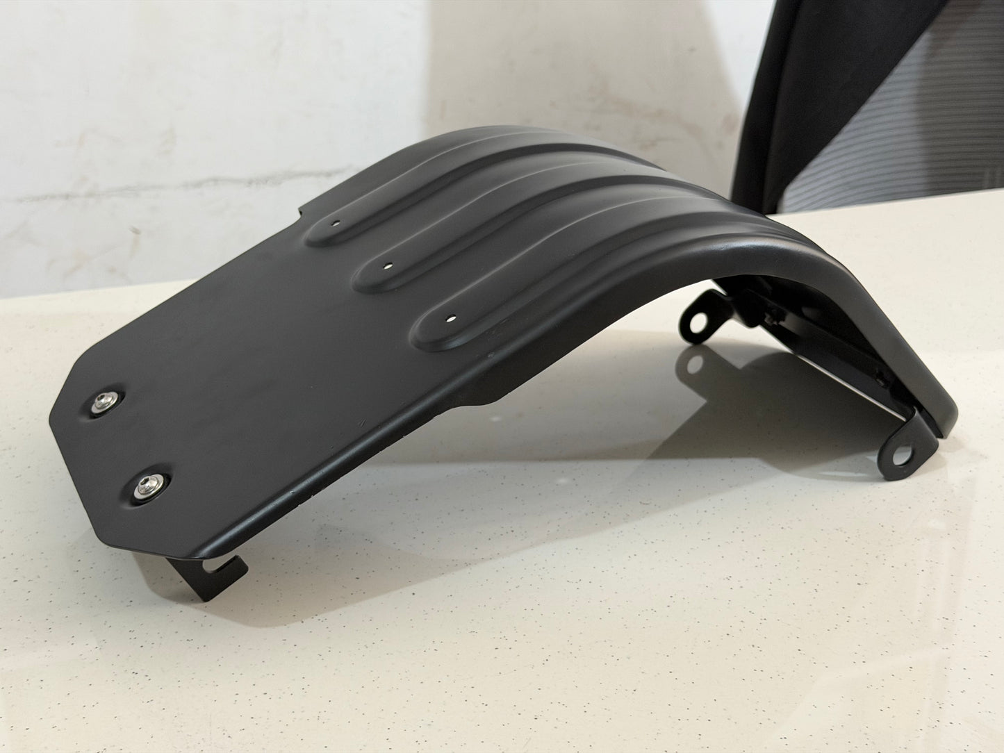 Genuine Sump Guard Aluminium ( Black & Silver )