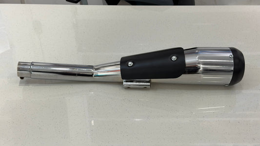 Bambukat Silencer for Royal Enfield Old Classic, Old Standard & Thunderbird – Deep Bass Exhaust