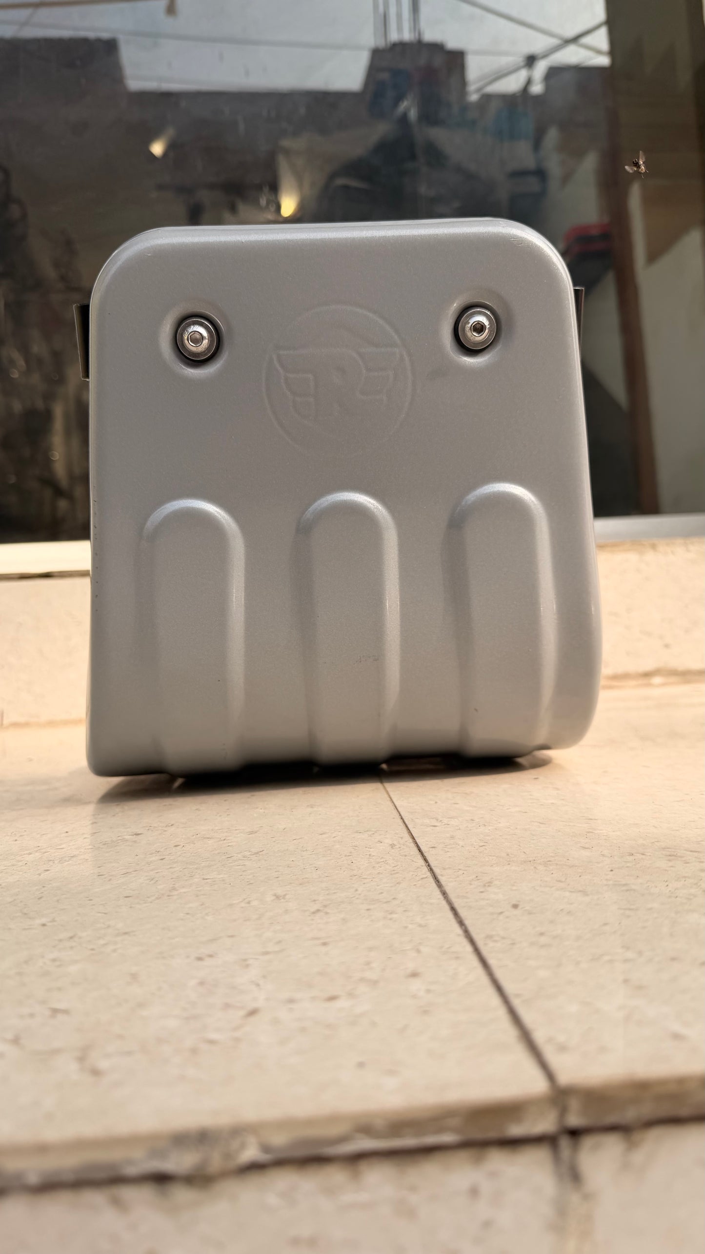 Genuine Sump Guard Aluminium ( Black & Silver )