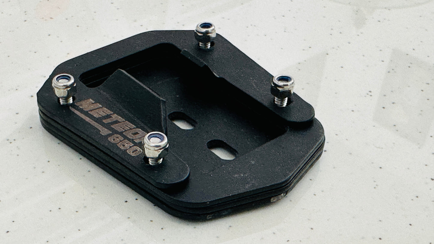 Side stand extender for super meteor 650